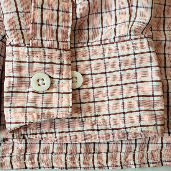 SIMMS Insect Shield L/S Button Up Fishing Shirt Red/Rust (?) Men's Medium ~ VGUC - Picture 6 of 12